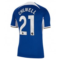 Dres Chelsea Ben Chilwell #21 Domáci 2023-24 Krátky Rukáv